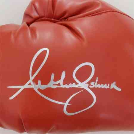 Anthony Joshua Signierter Linker Boxing Glove