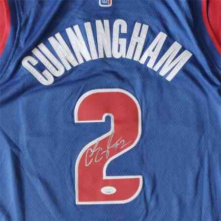Cade Cunningham Signiertes Philadelphia 76ers Jersey