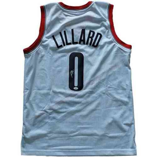 Damian Lillard Signiertes Trail Blazers Jersey