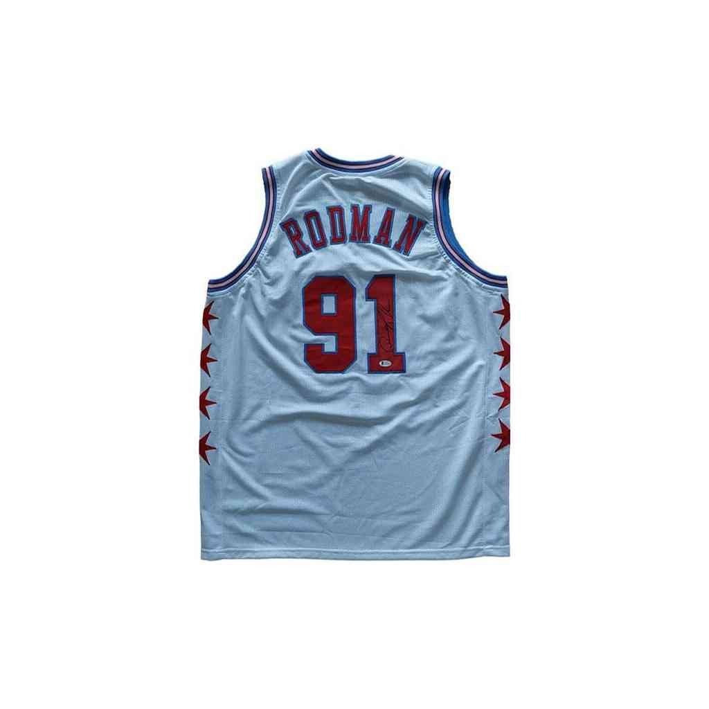Dennis Rodman Signiertes Chicago Bulls Jersey