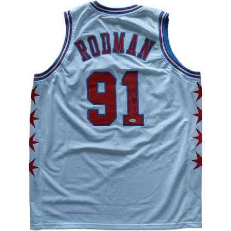 Dennis Rodman Signiertes Chicago Bulls Jersey