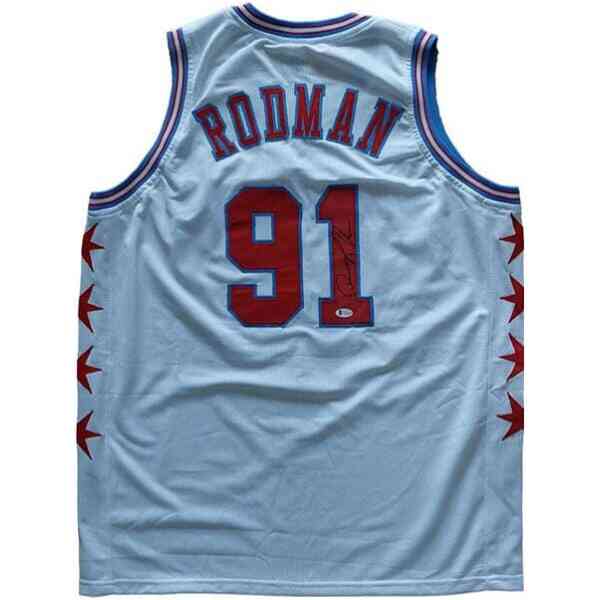 Dennis Rodman Signiertes Chicago Bulls Jersey
