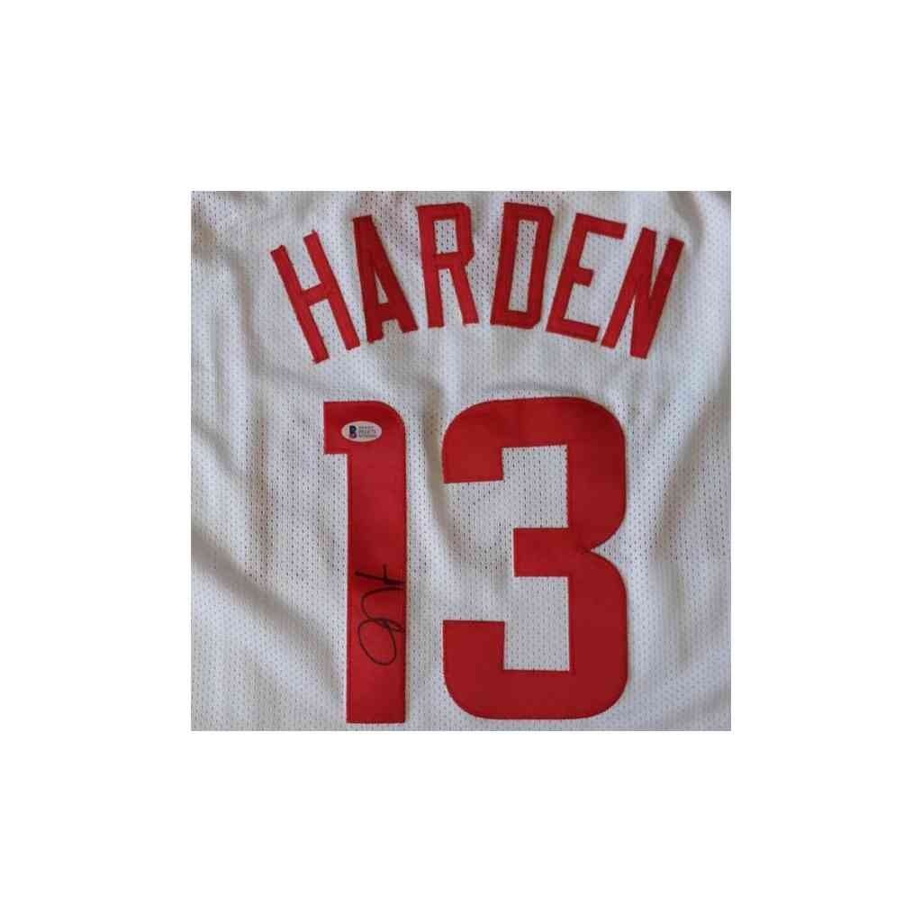 James Harden Signierter Huston Rockets Jersey