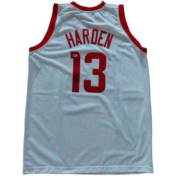 James Harden Signierter Huston Rockets Jersey