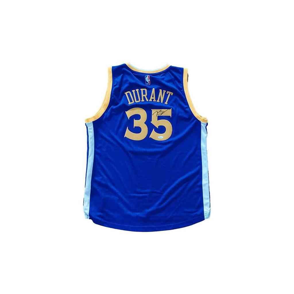 Kevin Durant Signiertes Golden State Warriors Jersey