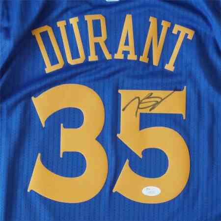 Kevin Durant Signiertes Golden State Warriors Jersey