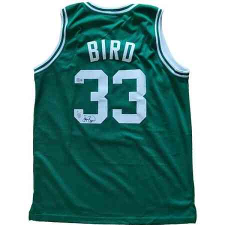 Larry Bird Signiertes Boston Celtics Jersey