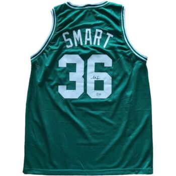Marcus Smart Signiertes Boston Celtics Jersey