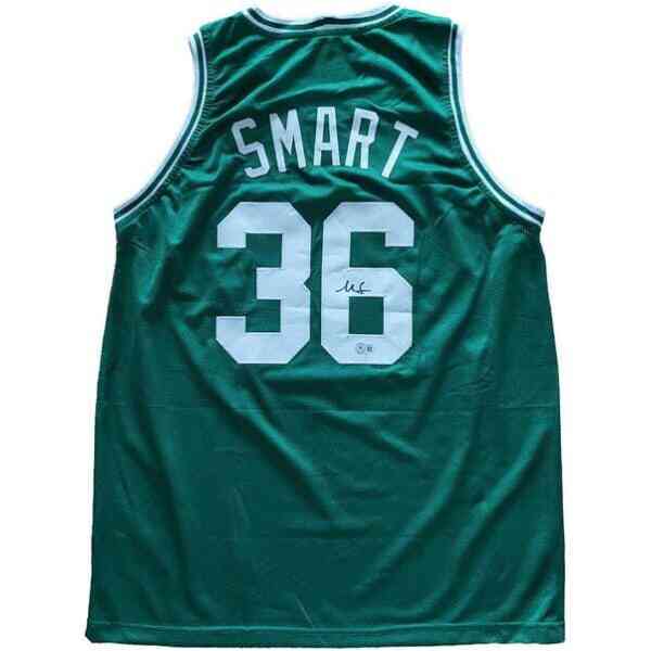 Marcus Smart Signiertes Boston Celtics Jersey