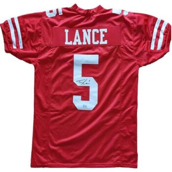 Tray Lance Signiertes SF 49ers Jersey