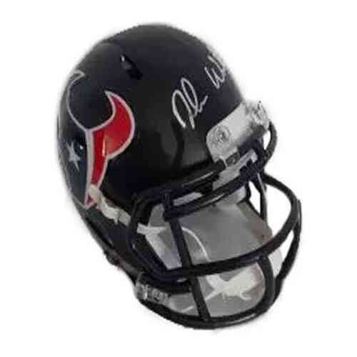DeShaun Watson signierter Houston Texans Mini Helm