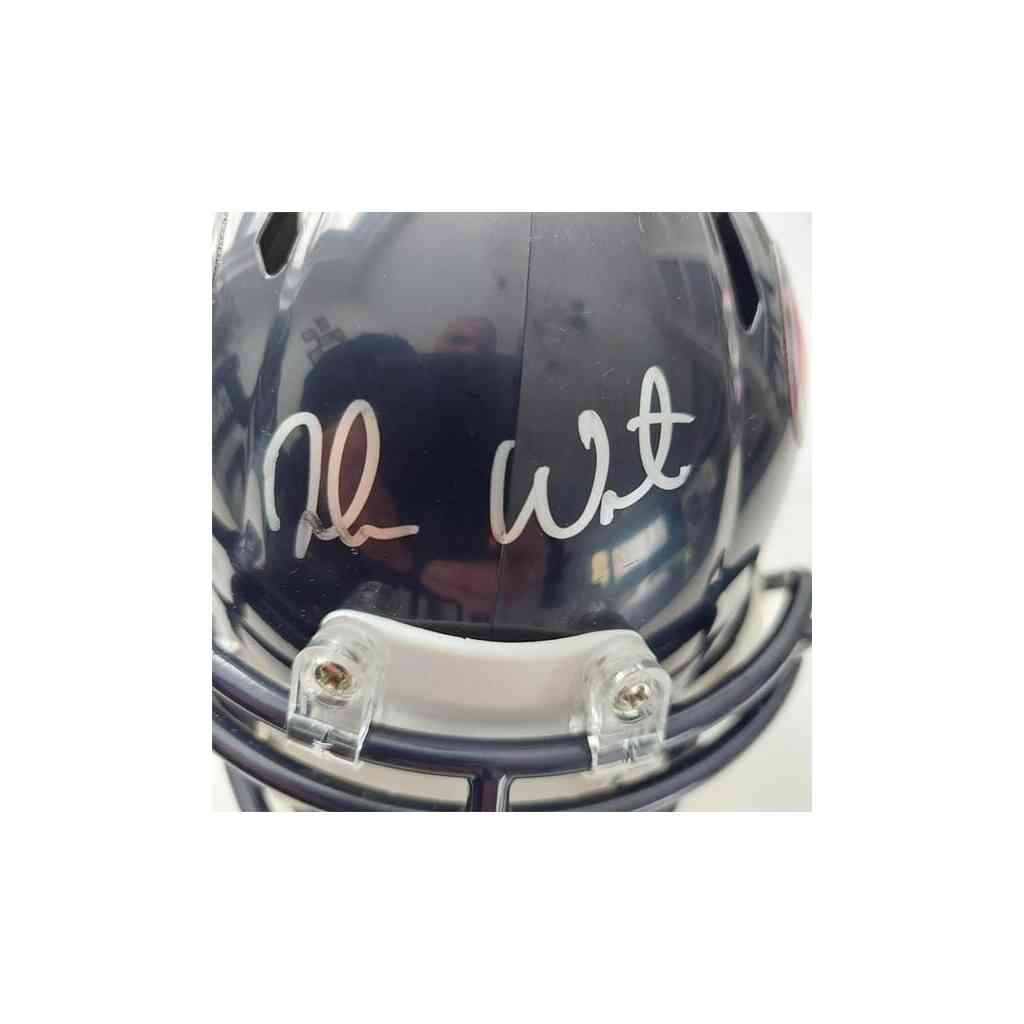 DeShaun Watson signierter Houston Texans Mini Helm