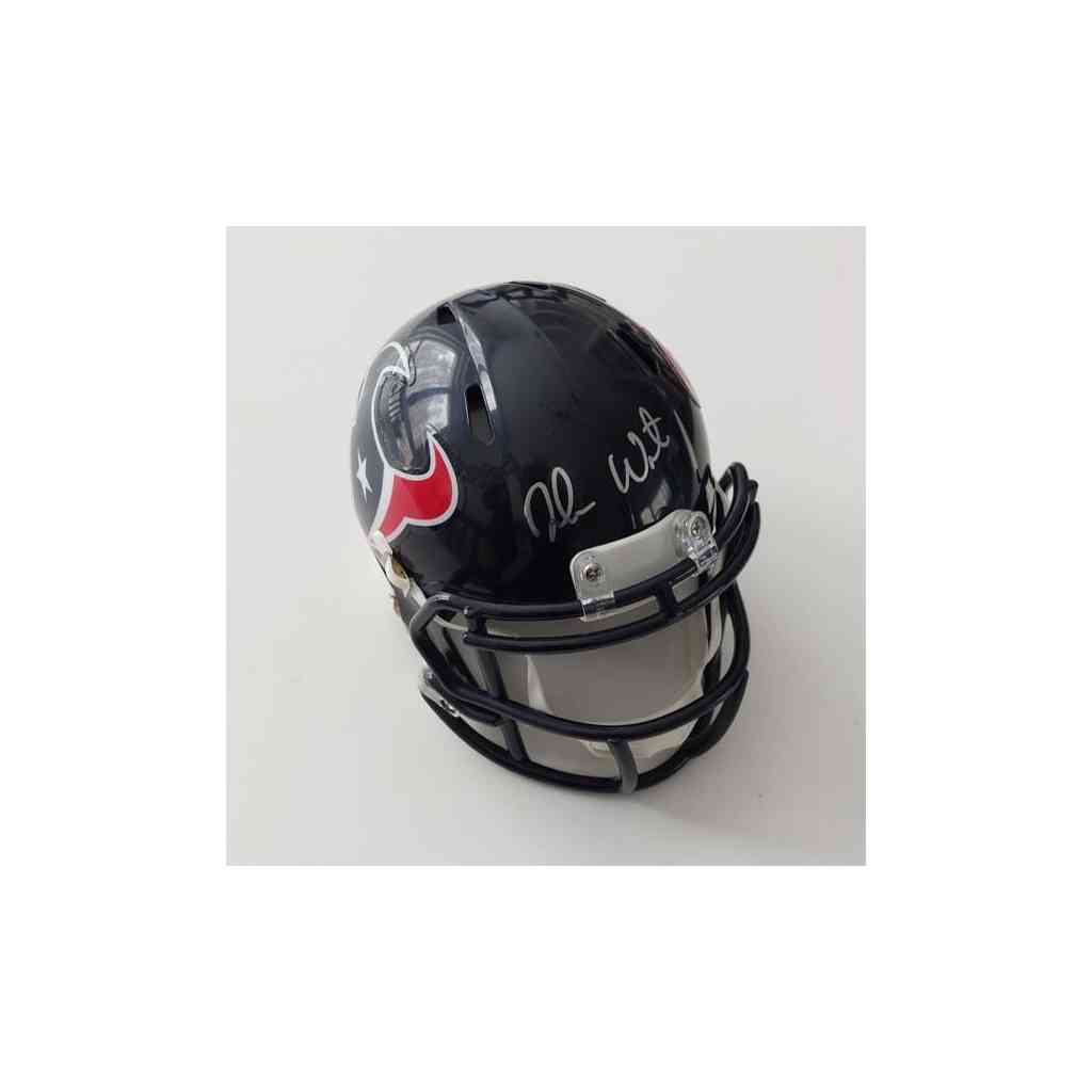 DeShaun Watson signierter Houston Texans Mini Helm