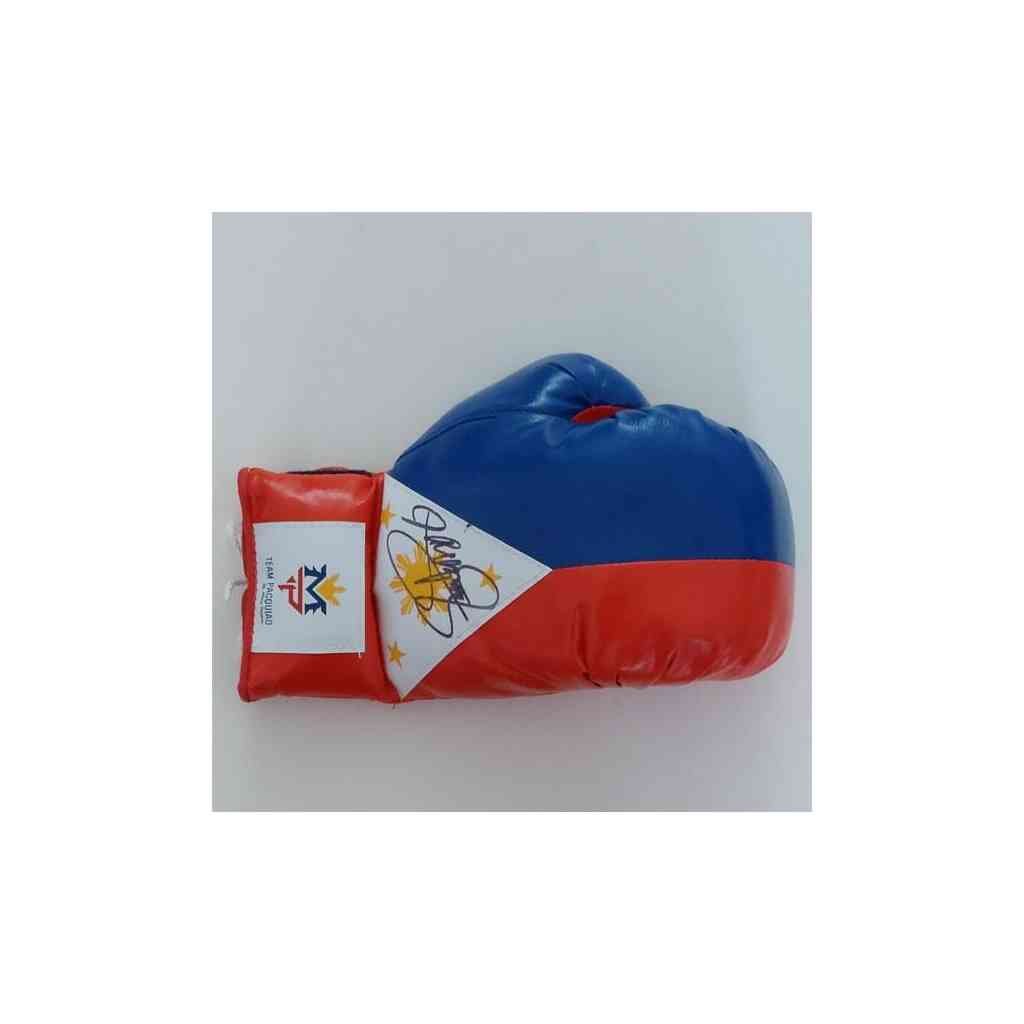 Manny Pacquiao Signierter Flag-Boxing Glove