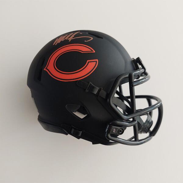 Mike Singletary Signiertes Bears Mini Helm