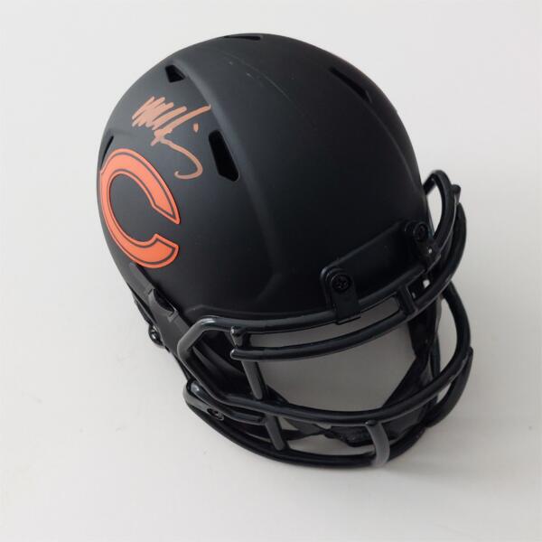 Mike Singletary Signiertes Bears Mini Helm