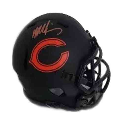 Mike Singletary Signiertes Bears Mini Helm