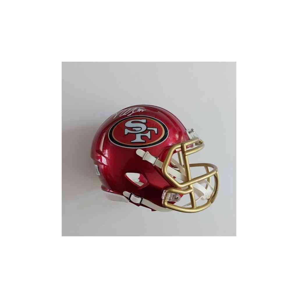 Nick Bosa Signierter SF 49ers Mini Helm