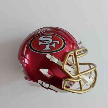 Nick Bosa Signierter SF 49ers Mini Helm