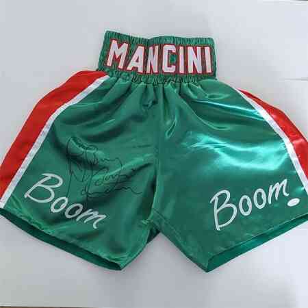 Ray Mancini Signierte Boxer Shorts