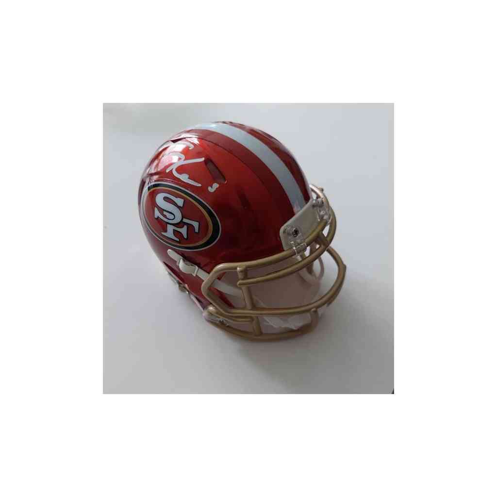 Tray Lance Signierter SF 49ers Mini Helm