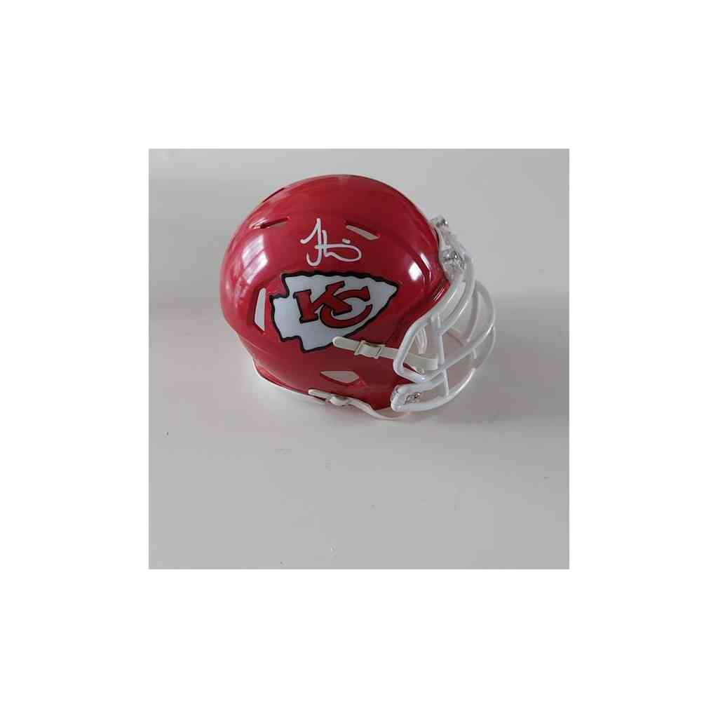 Tyreek Hill Signierter KC Chiefs Mini Helm