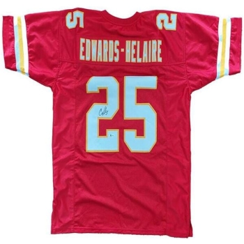 Clyde Edwards-Helaire signiertes KC Chiefs Jersey