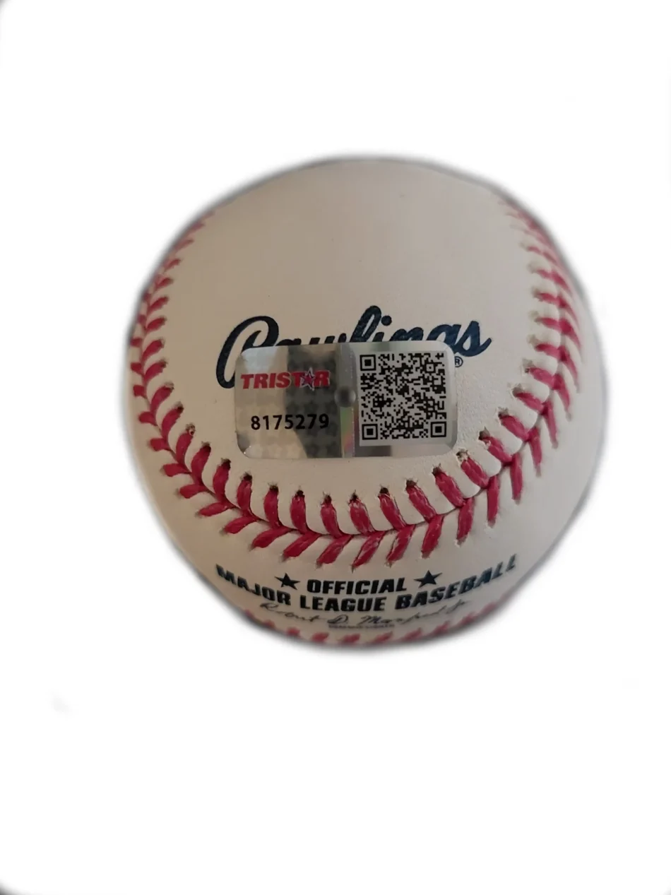 David Clyde Signierte Rawlings Baseball