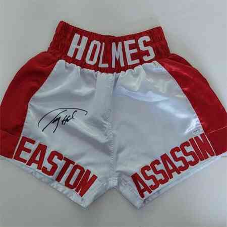 Larry Holmes Signierte Boxer Shorts