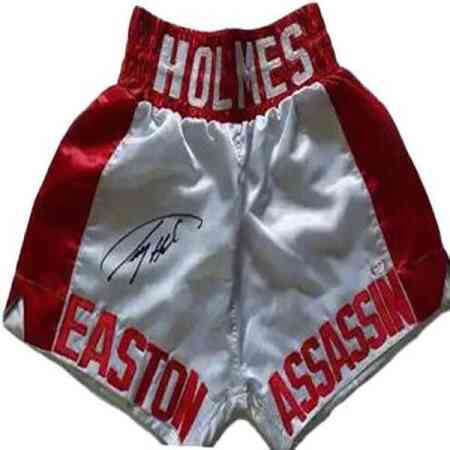 Larry Holmes Signierte Boxer Shorts