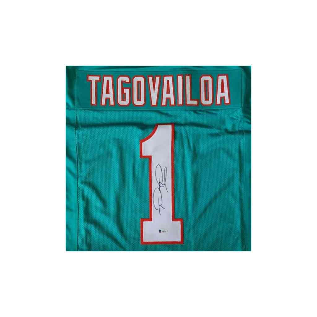 Tua Tagovailoa Signiertes Miami Dolphins Jersey