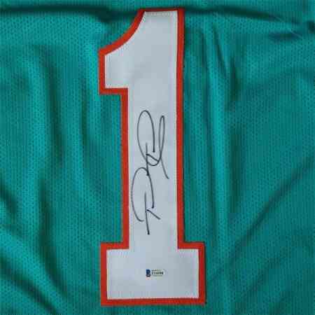 Tua Tagovailoa Signiertes Miami Dolphins Jersey