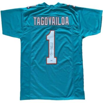 Tua Tagovailoa Signiertes Miami Dolphins Jersey