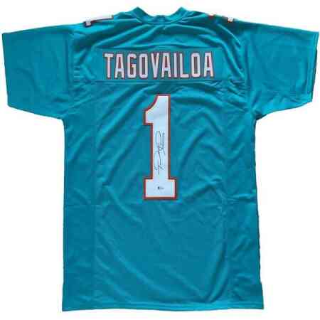 Tua Tagovailoa Signiertes Miami Dolphins Jersey