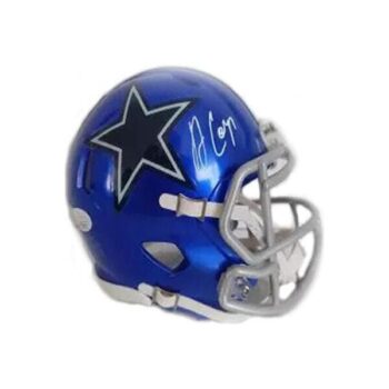 Amari Cooper Signierter Cowboys Mini Helm