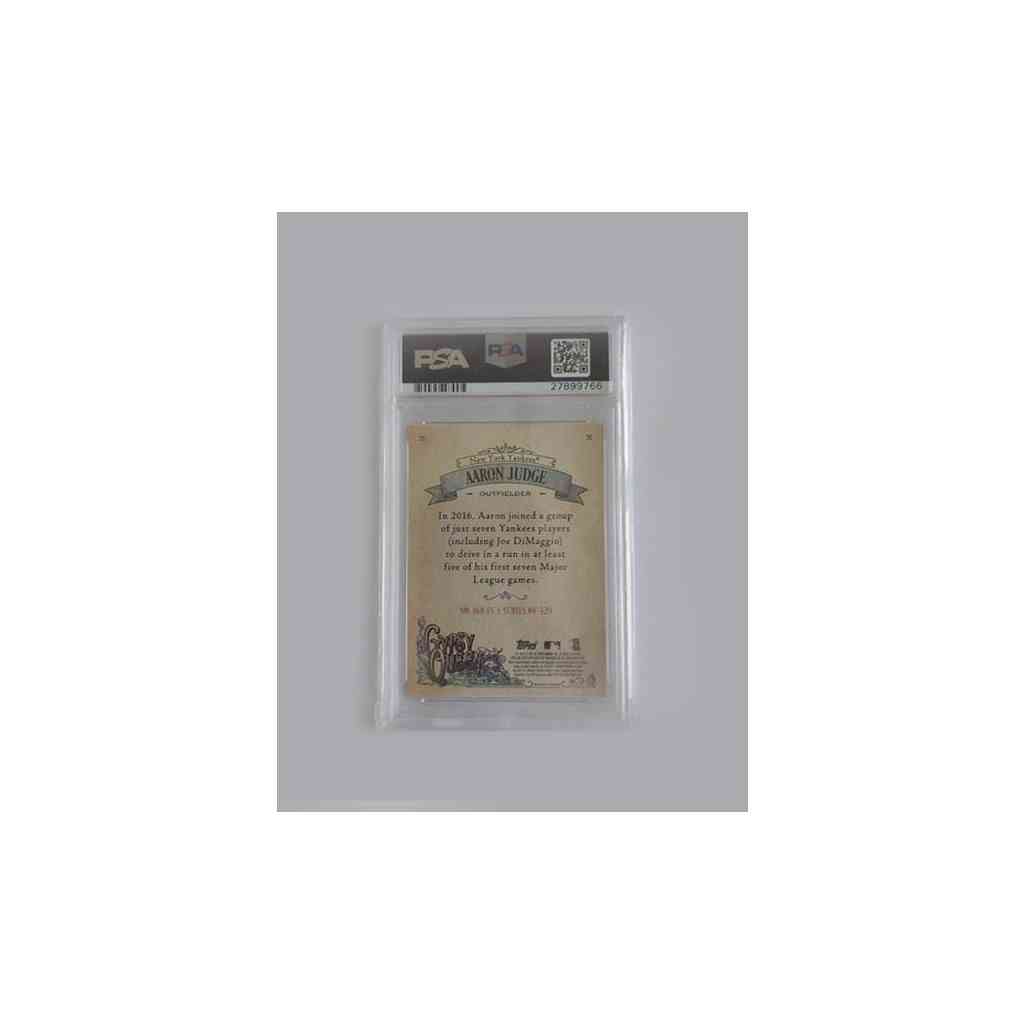 2017 Topps Gypsy Queen Aaron Judge Rookie Card PSA 10 Gem Mint