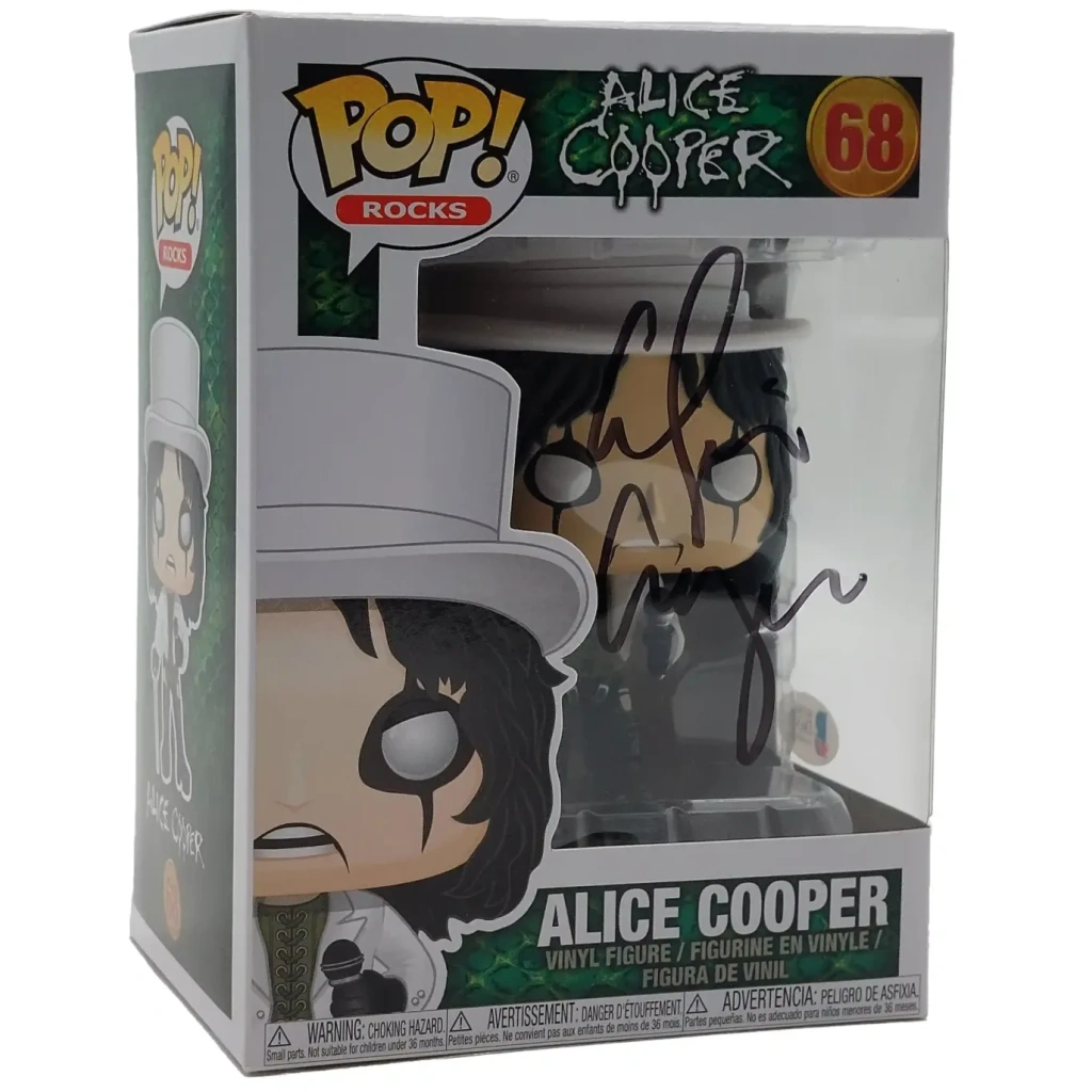 Alice Cooper Signierter Funko