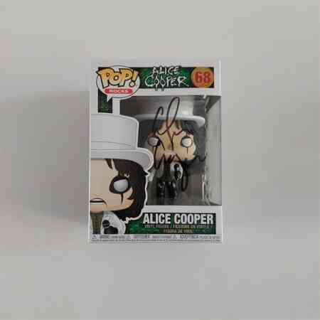 ALICE COOPER SIGNIERTER FUNKO