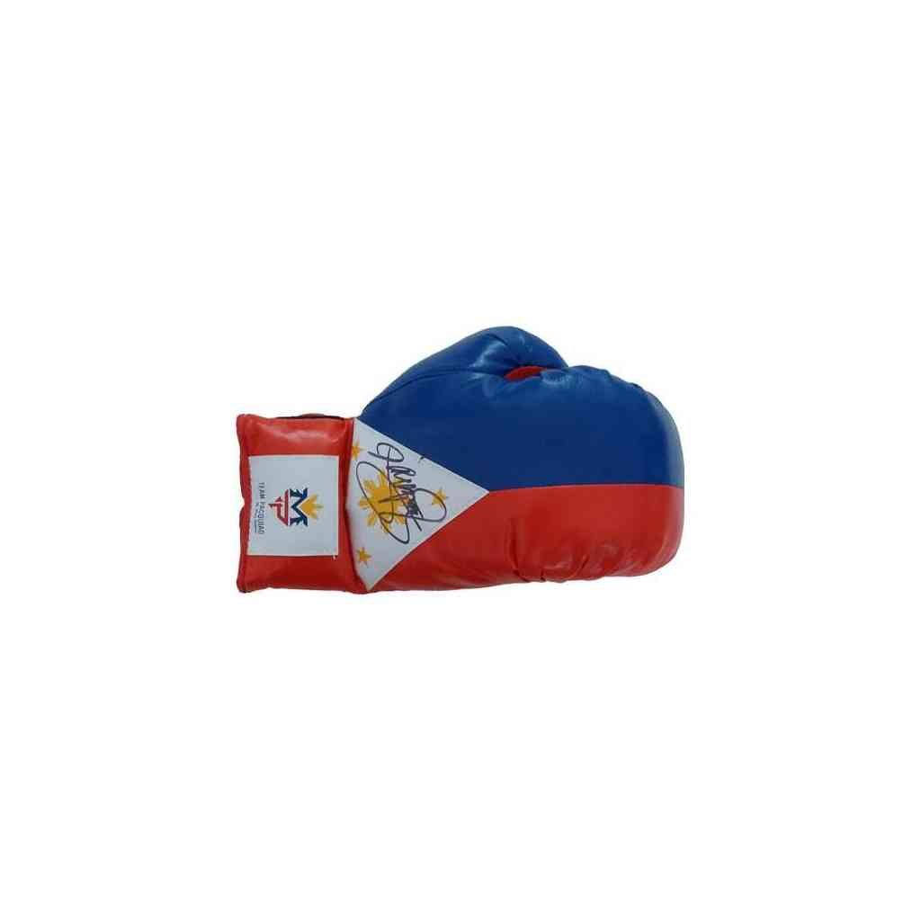 Manny Pacquiao Signierter Flag-Boxing Glove