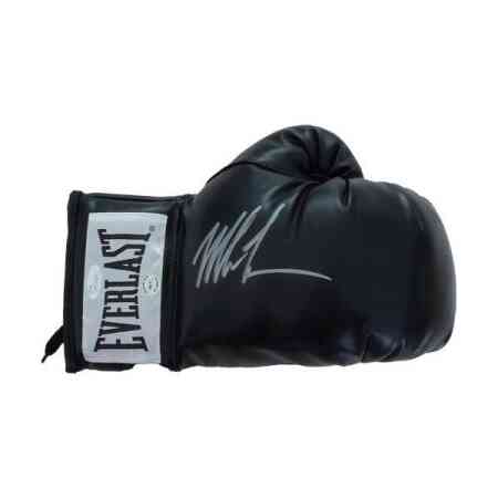 Mike Tyson Signierter Everlast Black Boxing Glove