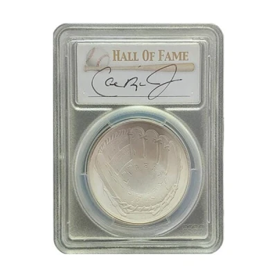 Cal Ripken Jr. Signierte $1Münze
