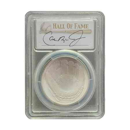 Cal Ripken Jr. Signierte $1Münze