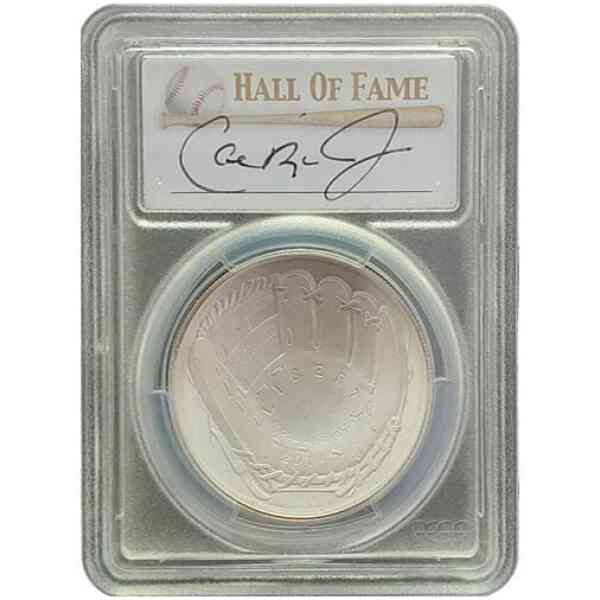 Cal Ripken Jr. Signierte $1Münze