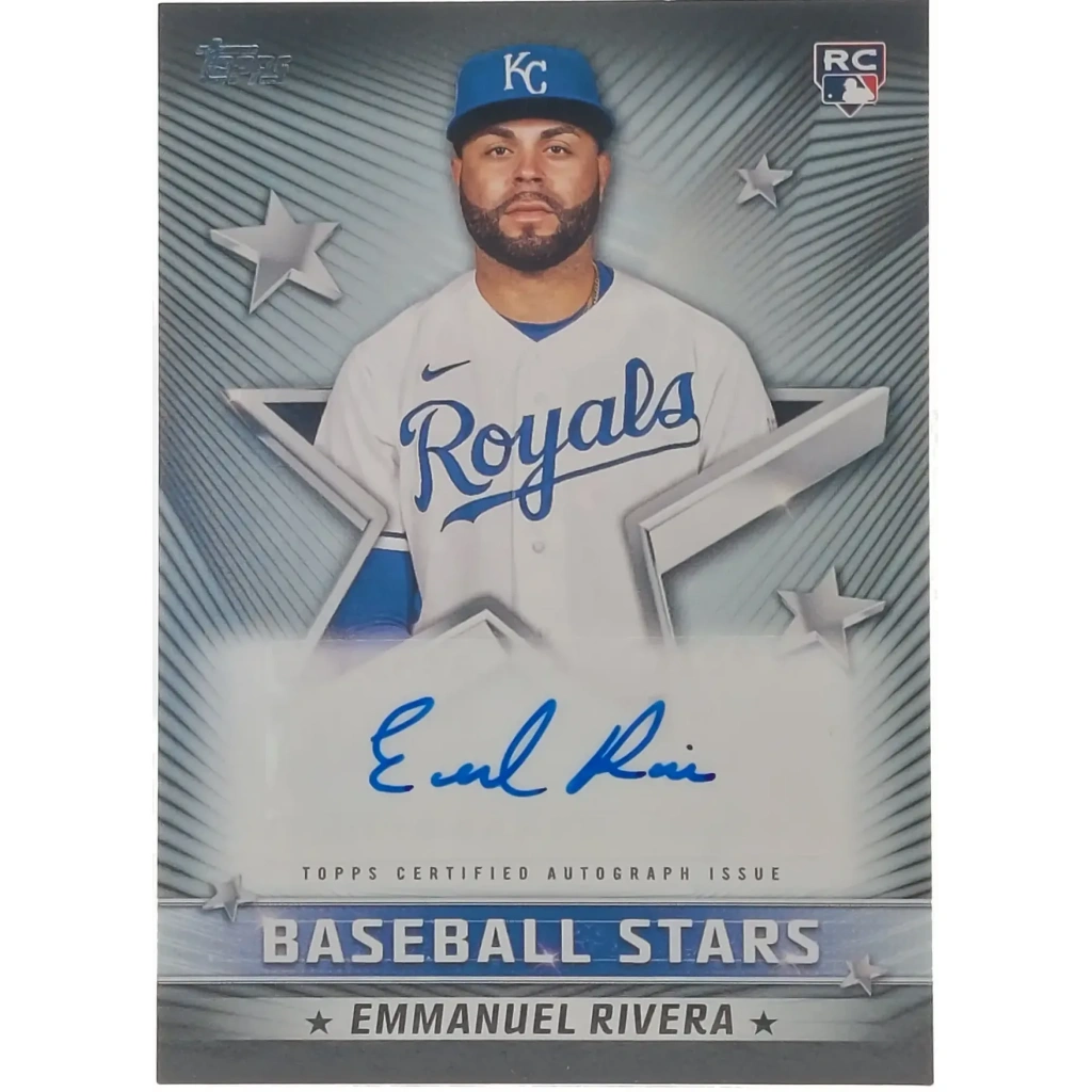 Emmanuel Rivera Signierte 2022 Topps Baseball Card