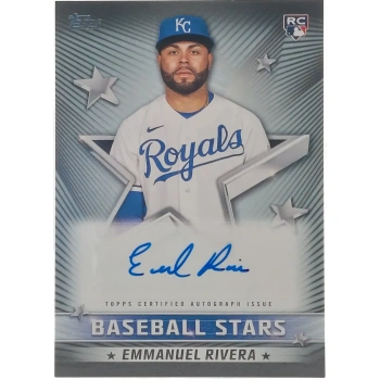 Emmanuel Rivera Signierte 2022 Topps Baseball Card