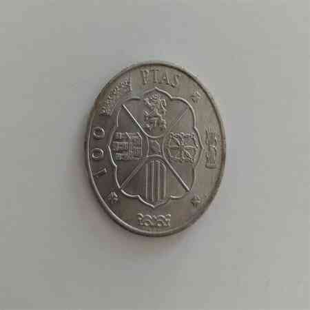 General Franco 1966 Spanien 100 Peseten Münze
