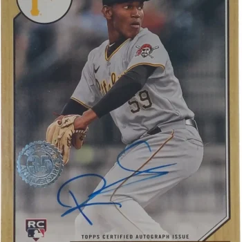 Roansy Contreras Signierte 2022 Topps Rookie Card