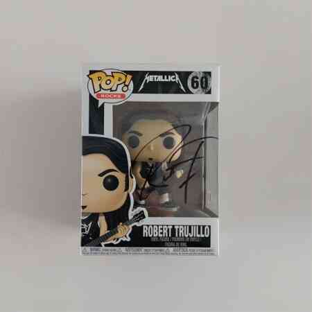 Robert Trujillo signierter Metallica Funko