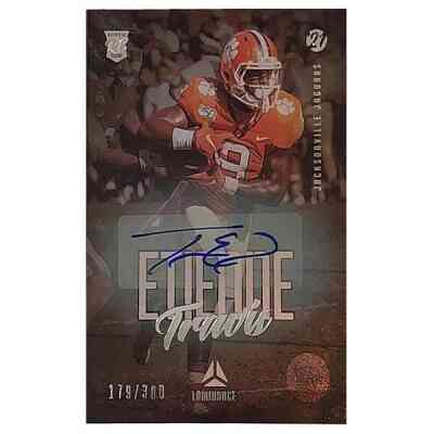 Travis Etienne Signierte 2021 Luminance Rooki Card