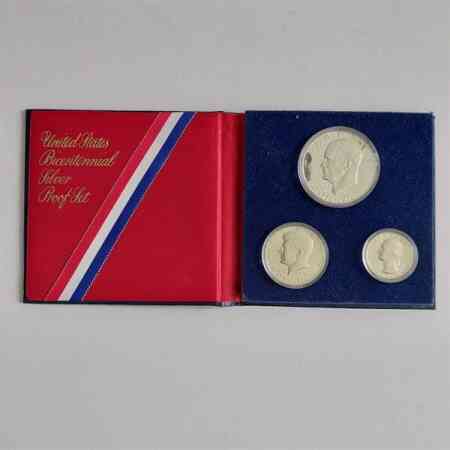 United States Bicentennial Silber Proof Münzsatz